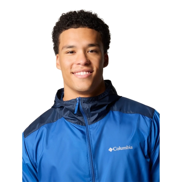 Jaqueta Columbia Flashback II Windbreaker Masculina - Azul