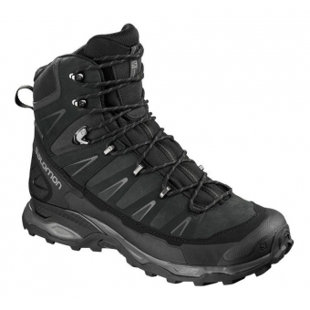 Bota Salomon Shindo Mid Gtx Masculina Preta Impermeável Bota Salomon Shindo Mid Gtx Masculina Preta Impermeável