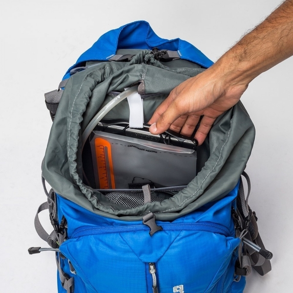 Mochila Semi Cargueira Mountaineer 40+5L - Curtlo - Azul