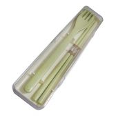 Conjunto De Talheres De Fibra De Trigo - Naturehike - Verde