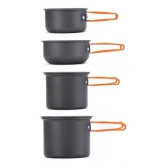 Kit De Panelas Camping Mountain Cook 4 Peças - Naturehike