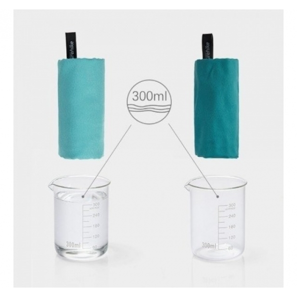 Toalha Ultralight Quick Dry Naturehike - Tamanho XG - Azul piscina
