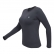Camiseta Curtlo Feminina Longa - Active Fresh UV50+ - Preto