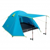 Barraca Naturehike 4 Pessoas - Pro Series 4 UFP50+ - Azul
