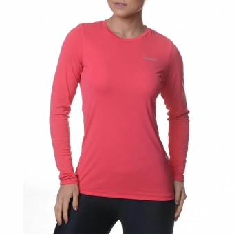 Camiseta Feminina Columbia Neblina - Manga Longa
