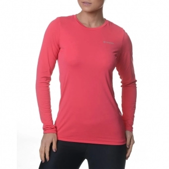 Camiseta Feminina Columbia Neblina - Manga Longa