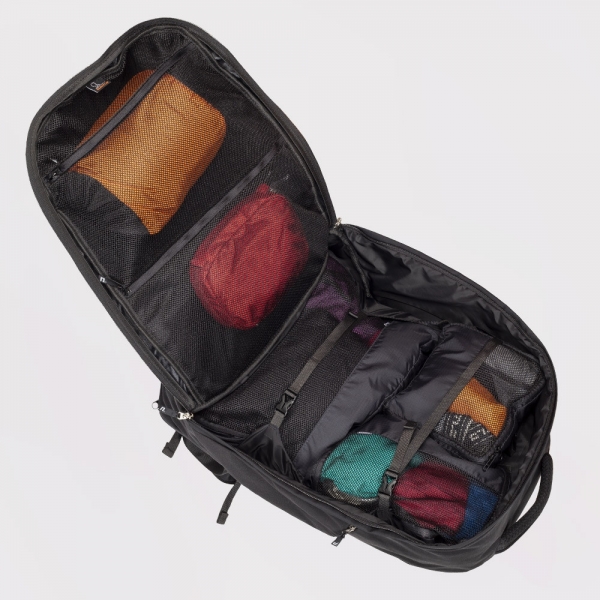 Mochila de Viagem Cabine do Avião Curtlo - Journey Cabin 40L - Preto