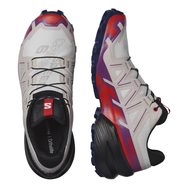 Tênis Salomon Feminino - Speedcross 6 - Cinza-claro