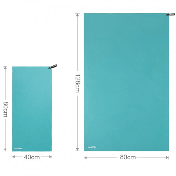 Toalha Ultralight Quick Dry Naturehike - Tamanho M - Azul-piscina