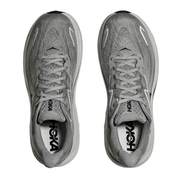 Tênis Hoka Clifton 10 Masculino - Cinza