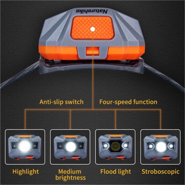 Lanterna de Cabeça 150L Recarregável Naturehike - NH140