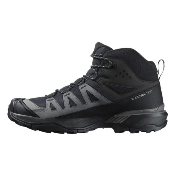 Bota Salomon Masculina - X Ultra 360 Mid Gore-Tex - Preto