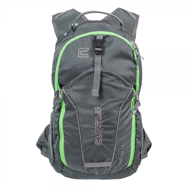 Mochila Curtlo - Trail Lite 14L - Cinza-verde