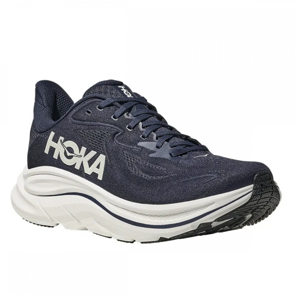Tênis de Corrida Asfalto Masculino Hoka - Clifton 10 - Azul-escuro
