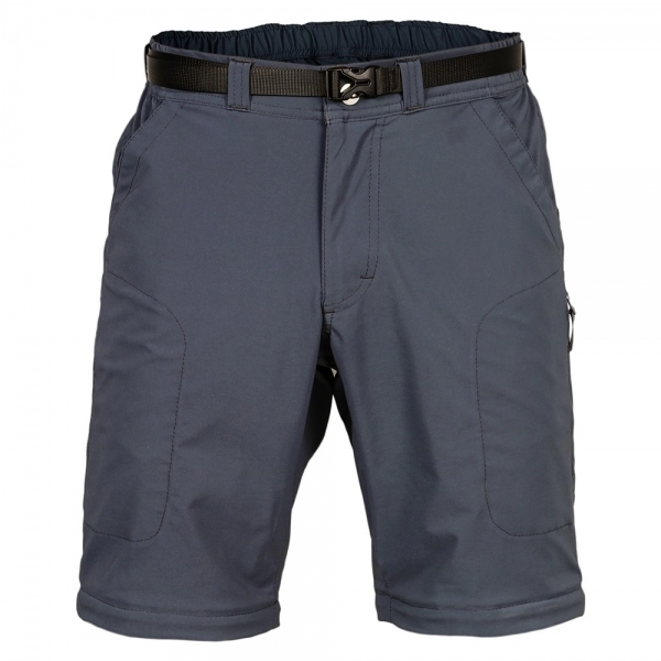 Calça Bermuda Masculina Curtlo - Trail Ec 50+ - Cinza