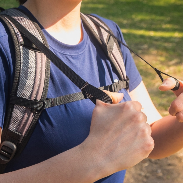 Mochila Curtlo - Trail Lite 14L - Cinza-verde