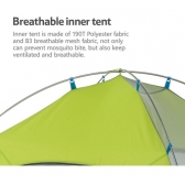 Barraca Naturehike 2 Pessoas - Pro Series 2 UFP50+ - Verde