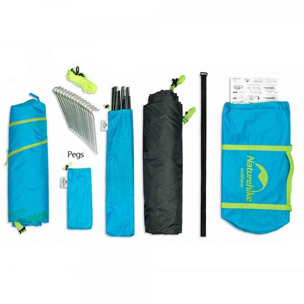 Barraca Naturehike 2 Pessoas - Pro Series 2 UFP50+ - Azul