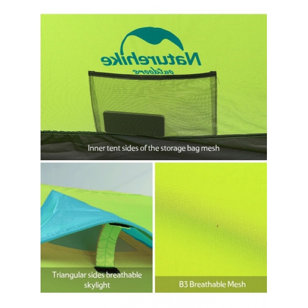 Barraca Naturehike 2 Pessoas - Pro Series 2 UFP50+ - Verde