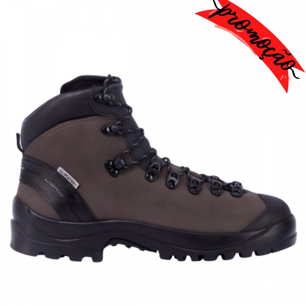 Bota Vento Impermeável - Titã Nanox Waterproof - Vegano - Marrom
