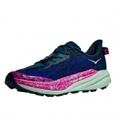 Tênis Masculino Hoka - Speedgoat 6 - Azul-rosa