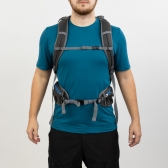 Mochila de Ataque Curtlo - Hotshot 20L - Chumbo-azul