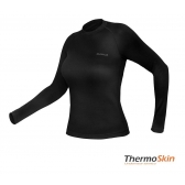 Blusa Segunda Pele Feminina Thermoskin - Curtlo - Preto
