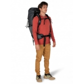 Mochila Osprey Exos 48L Semi Cargueira Masculina - Cinza