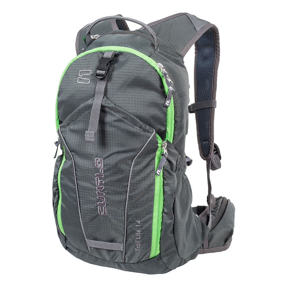 Mochila Curtlo - Trail Lite 14L - Cinza-verde