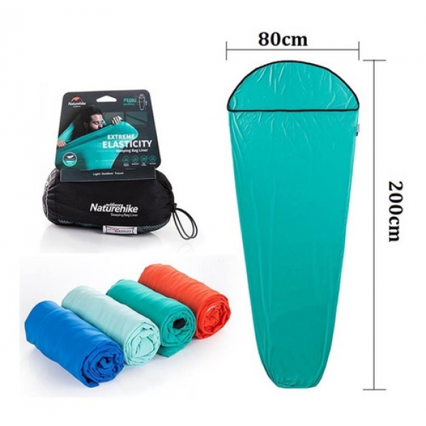 Liner Stretch Para Saco De Dormir - Naturehike - Laranja