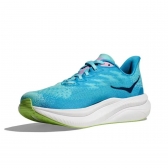 Tênis Feminino de Corrida Hoka - Mach 6 - Azul-claro