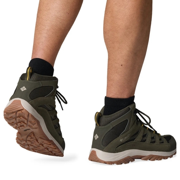 Bota Columbia Crestwood Mid Waterproof Masculina - Verde-musgo