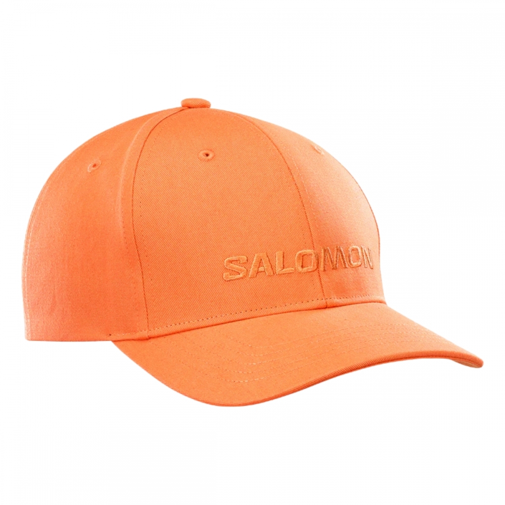 Boné Unissex Salomon - Logo CAP - Salmão