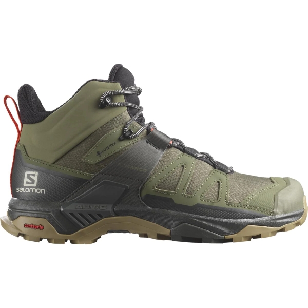 Bota Salomon Masculina - X Ultra 4 Mid Gtx - Verde