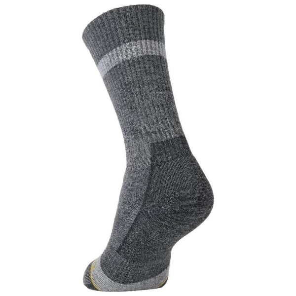 Meia Lorpen Merino Hike Midweight Crew - Cinza-escuro