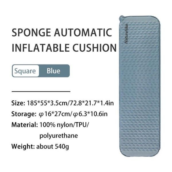 Isolante Auto Inflável Trekking Naturehike - Ultralight Mummy