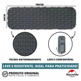 Isolante Inflável Naturehike - Sleeping Pad FC-10 - Chumbo