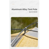 Barraca Camping Naturehike 3 Pessoas - Pro Series 3P UFP50+ - Amarelo