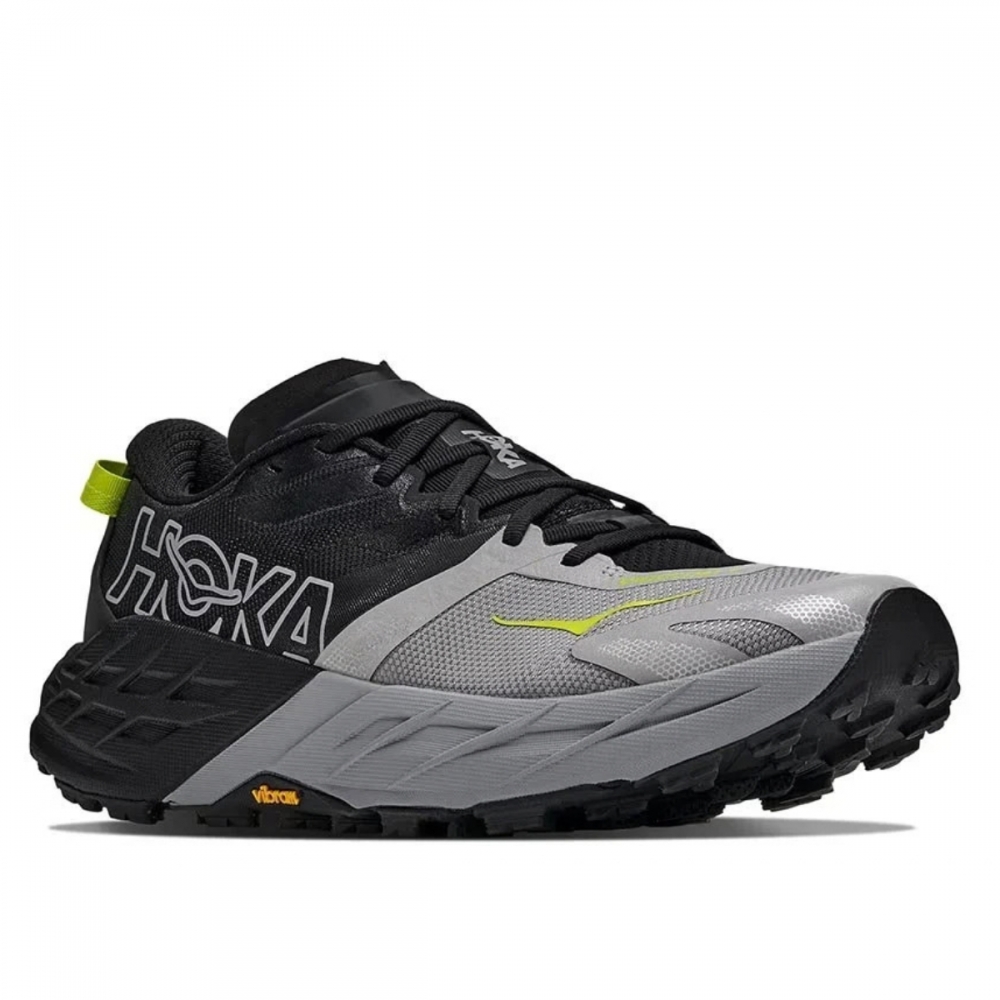 Tênis Hoka Speedgoat 7 Masculino - Preto-cinza