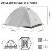 Barraca Naturehike Cloud Creek 2P Autoportante - Branco