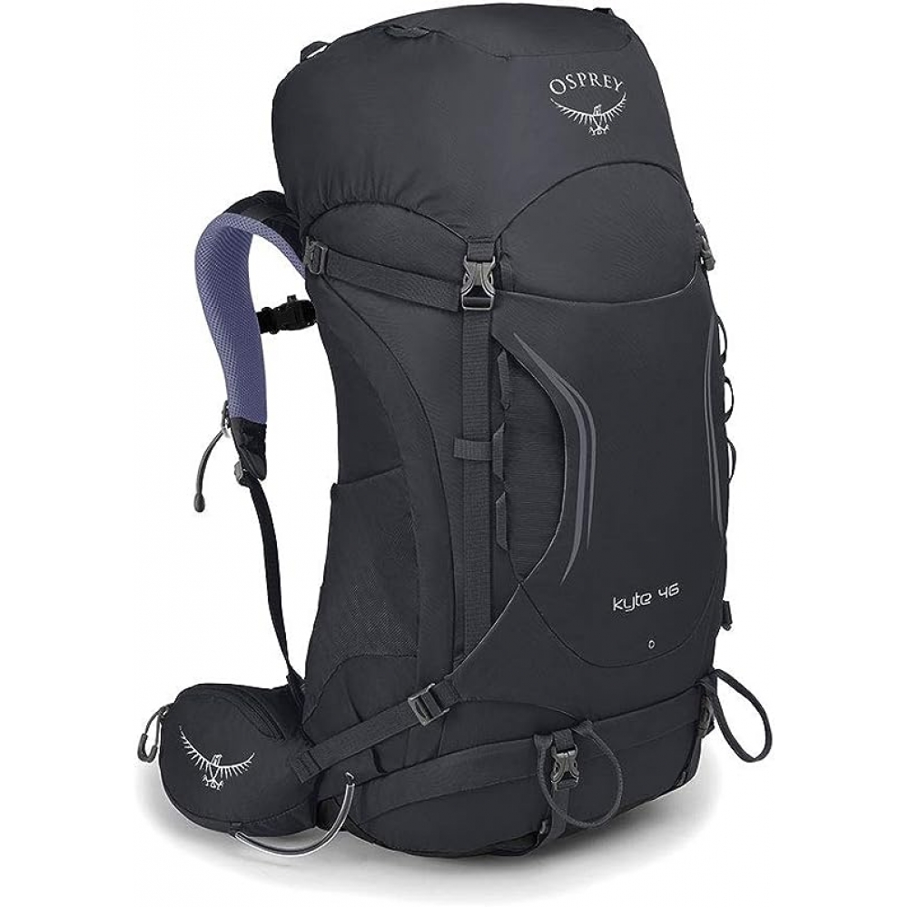 Mochila Semi Cargueira Osprey - Kyte Feminina 46L - Cinza-escuro