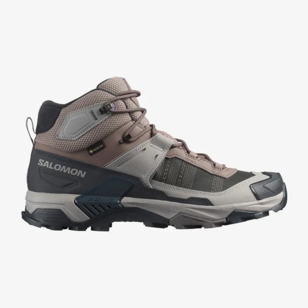 Bota Masculina Salomon X Ultra 5 Gtx - Cinza-claro