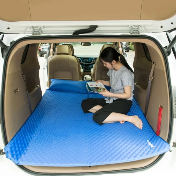 Isolante Auto Inflável Naturehike Mat Casal com Travesseiro