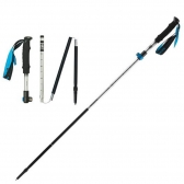 Bastão de Trekking Dobrável Naturehike - Alu-Z - Prata