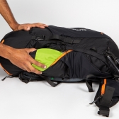 Mochila Semi Cargueira Curtlo - Ultralight 35+5L - Preto