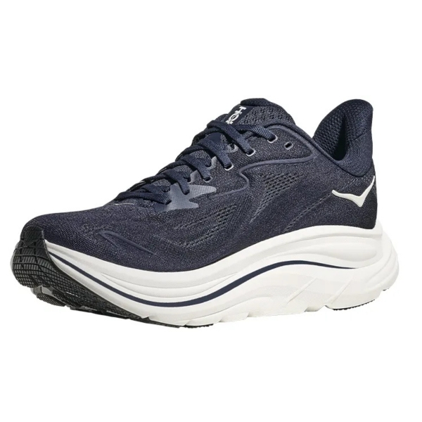 Tênis de Corrida Asfalto Masculino Hoka - Clifton 10 - Azul-escuro