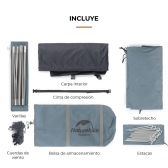 Barraca Naturehike 2 Pessoas - Pro Series 2 UFP50+ - Azul-escuro