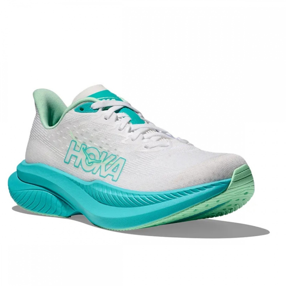 Tênis Feminino de Corrida Hoka - Mach 6 - Branco