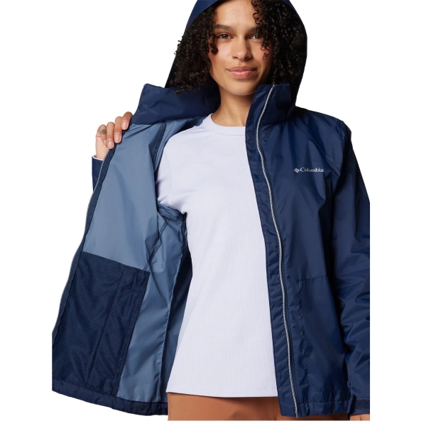 Jaqueta Feminina Corta Vento Columbia - Switchback IV - Azul-marinho