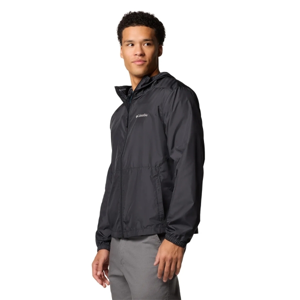 Jaqueta Columbia Flashback II Windbreaker Masculina - Preto